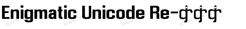 Enigmatic Unicode Re字体转换